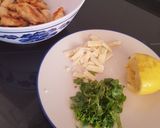 Foto del paso 2 de la receta Ensalada de pollo agridulce, especial y plato único