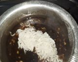 A picture of step 2 of Onion maggie and manchow maggie soup.