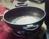 A picture of step 1 of Pan Shot Kaju Roll.