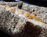 Foto del paso 4 de la receta: Pizza rellena arrollada 🍕