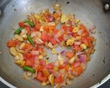 A picture of step 3 of Malai methi matar.