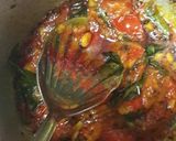 A picture of step 3 of Cauliflower with beans sabji.