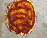 Foto del paso 6 de la receta: Pizza de masa de coliflor con bacon y champiñones
