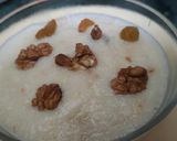 Walnut kheer रेसिपी चरण 4 फोटो