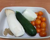 櫛瓜義大利麵的食譜步驟1照片