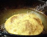 A picture of step 11 of Sajjappa (coconut sooji sweet kachori).