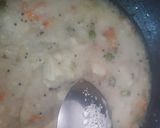 A picture of step 5 of Upma.