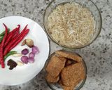 Foto langkah ke 1 dari resep Pecak Tempe Tauge.