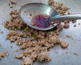 รูปขั้นตอนการทำที่ 3 ของ เต้าหู้ไข่หมูสับผัดน้ำมันหอย