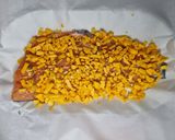 Foto del passaggio 2 della ricetta Salmone in cartoccio con Zucca Butternut, porro e timo