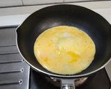 蝦仁菇菇炒蛋早午餐盤的食譜步驟4照片