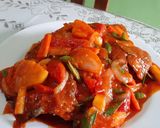 Foto langkah ke 7 dari resep Ikan nila saus pedas.