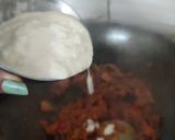 A picture of step 3 of Malai ki sabji.