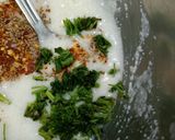 A picture of step 3 of Aloo puri.