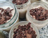 Foto del paso 5 de la receta: Vasos de avena sabor avellana y chocolate🍫🌰