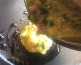 A picture of step 2 of Egg Parantha.