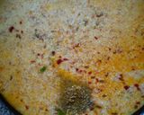 A picture of step 2 of Rajasthani Bataki/ Dahi Aloo.