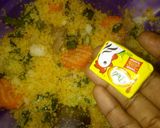 A picture of step 12 of Dambun shinkafa.