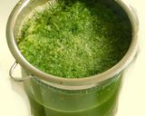 A picture of step 3 of Spinach plus Amla juice for healthy Glowing Skin and Hair.