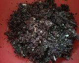 A picture of step 3 of Banana flower Vadai.