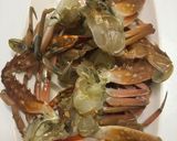 Gambar langkah 2 resipi Ketam Telur Masin.
