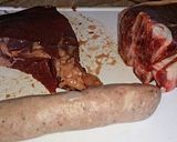 A picture of step 1 of Tex's St. George's Mixed Grill 🐄🐷🐑 🍄🍅🍳🇬🇧.