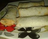 A picture of step 1 of Cheese chicken bread roll #iftarispecial #cookpad with huma.