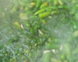 A picture of step 4 of Sarson Ka saag chicken.