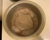 A picture of step 3 of Ragi Ball/Ragi Mude.