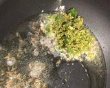 A picture of step 3 of Methi Matar Malai.