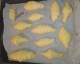 Une image de l'étape 6 de Croissants (pâte levée feuilletée).