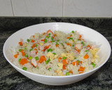 Foto del paso 5 de la receta: Arroz 3 delicias alternativo en microondas
