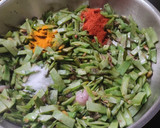 சிவப்பு கவுணி அரிசி, அவரைக்காய்  சாதம் ரெசிபி ஸ்டேப் 3 புகைப்படம்