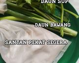 Gambar langkah 2 resipi Bubur Ayam Bersantan.