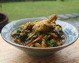 Foto langkah ke 7 dari resep Ayam Woku Khas Manado: PEDAS MAKNYUS.