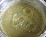 A picture of step 2 of Apple coriander chutney.