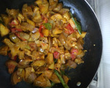 கத்திரிக்காய், பூண்டு வறுவல் ரெசிபி ஸ்டேப் 6 புகைப்படம்