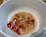 A picture of step 4 of Soft boiled egg Thai spicy salad (Yum Kai Tom).