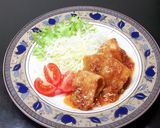 Hình bước làm 4 của món Sườn cốt lết thăn áp chảo sốt xì dầu,gừng