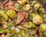 A picture of step 5 of Thanksgiving Bacon 🥓 Brussel Sprouts.