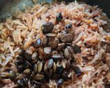 A picture of step 5 of Watermelon rice.