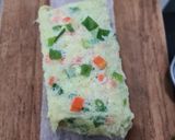 Foto langkah ke 3 dari resep Telur Sayur Kukus / Vegie Egg Steam.