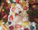 Une image de l'étape 13 de 44• 🎂 Number Cake Bergamote & sa mousse Framboise-Passion-Citron 🍰.