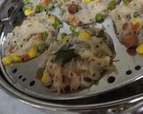 A picture of step 10 of Mix Vegetable Vermicelli idli.