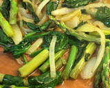 Foto del paso 3 de la receta: Espaguetis con calabaza, cebolla, bacon y otras verduritas 🍝🌼