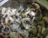 Foto del paso 3 de la receta: Risotto de champiñones con mozzarella