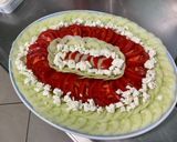 Une image de l'étape 9 de Salade composée concombre,, feta et persil.