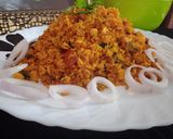 तवा पुलाव (Tawa Pulao recipe in Hindi) रेसिपी चरण 6 फोटो