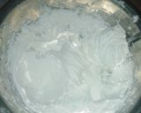 A picture of step 3 of Whipped cream frosting.