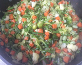 Foto del paso 2 de la receta: Pastel de menestra de verduras 🥕🍆